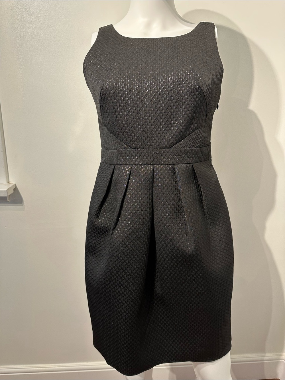 Smart Set Black Textured Cocktail Dress – Size 4 | Elegant Party & Holiday Dress